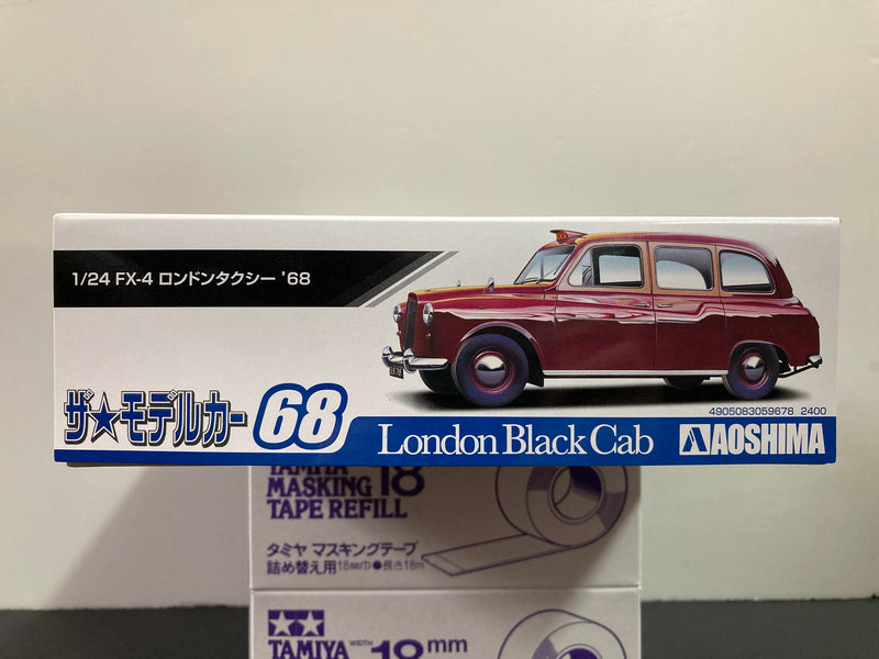 Model Car Series No. 68 London Black Cab Austin FX-4 Year 1968 Version