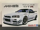Tuned Car Series No. 34 Nissan Skyline GT-R R34 V-Spec BNR34 Mine's N1 Version