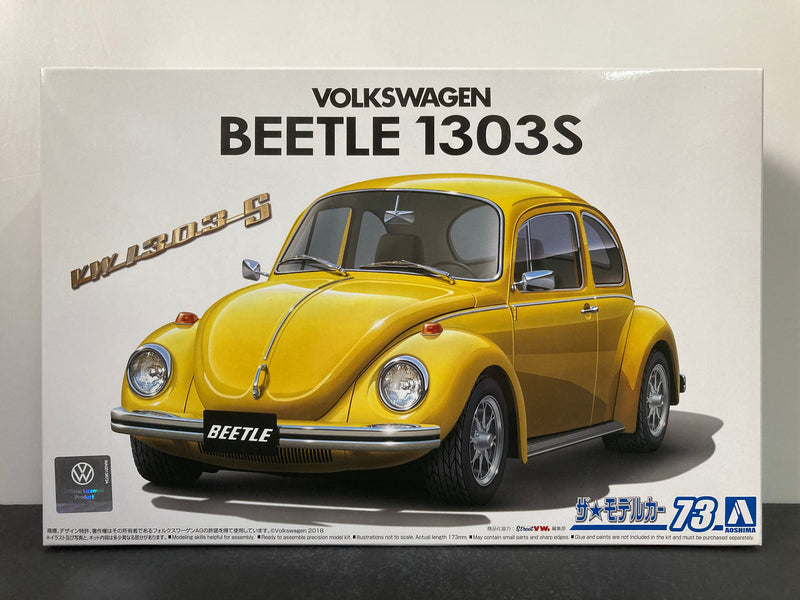 Model Car Series No. 73 Volkswagen Beetle 1303S 13AD Year 1973 Version