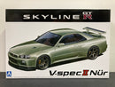 Model Car Series No. 134 Nissan Skyline GT-R R34 V-Spec II Nur. BNR34 Year 2002 Version