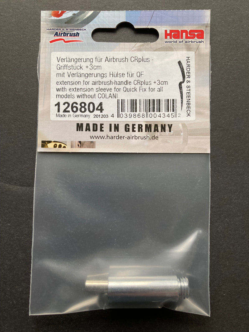 Harder & Steenbeck 3 cm CR Plus Extension for Airbrush Handle 126804