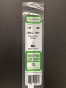 35 cm Opaque White Dimensional Strips Polystyrene 聚苯乙烯條