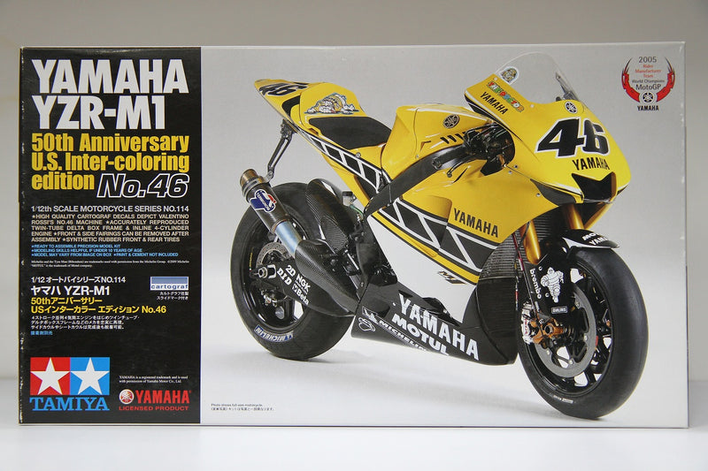 No. 046 Yamaha YZR-M1 50th Anniversary U.S. Inter-Coloring Edition MotoGP