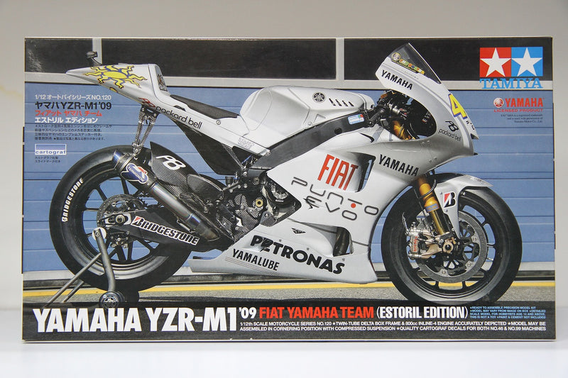 No. 120 Yamaha YZR-M1 ~ Year 2009 Fiat Yamaha Team (Estoril Edition) MotoGP