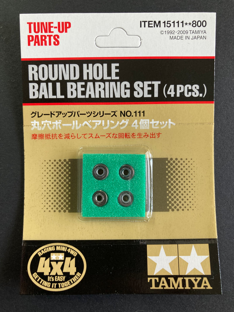 [15111] Round Hole Ball Bearing Set (4 pcs.)