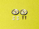 [15161] 17 mm Aluminium Ball-Race Rollers (3-Spoke Type)