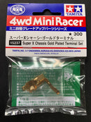 [15237] Super X Chassis Gold Plated Terminal Set