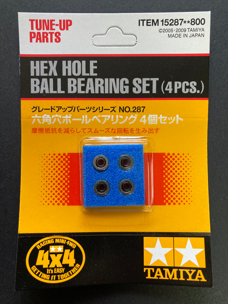 [15287] Hex Hole Ball Bearing Set (4 pcs.)