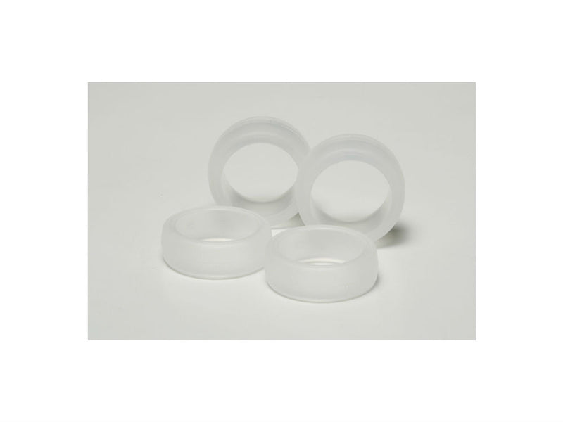 [15364] Large Diameter Soft Slick Tire Set (Clear)