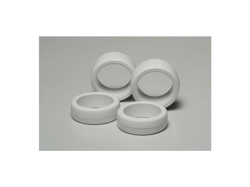 [15365] Large Diameter Hard Slick Tire Set (White)