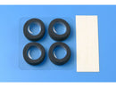 [15388] Narrow Reston Sponge Tires (Black)