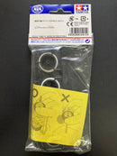 [15415] Small Diameter Carbon Wheel & White Arched Tires (For Super X & XX Chassis)