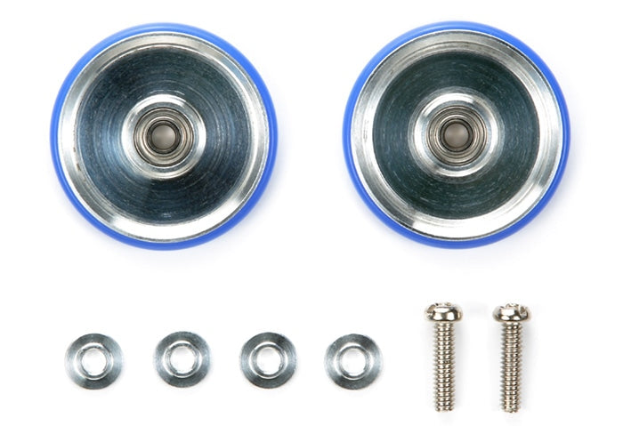[15426] 19 mm Aluminum Rollers with Plastic Rings (Dish Type)