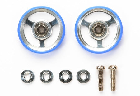 [15449] 17 mm Aluminum Rollers with Plastic Rings