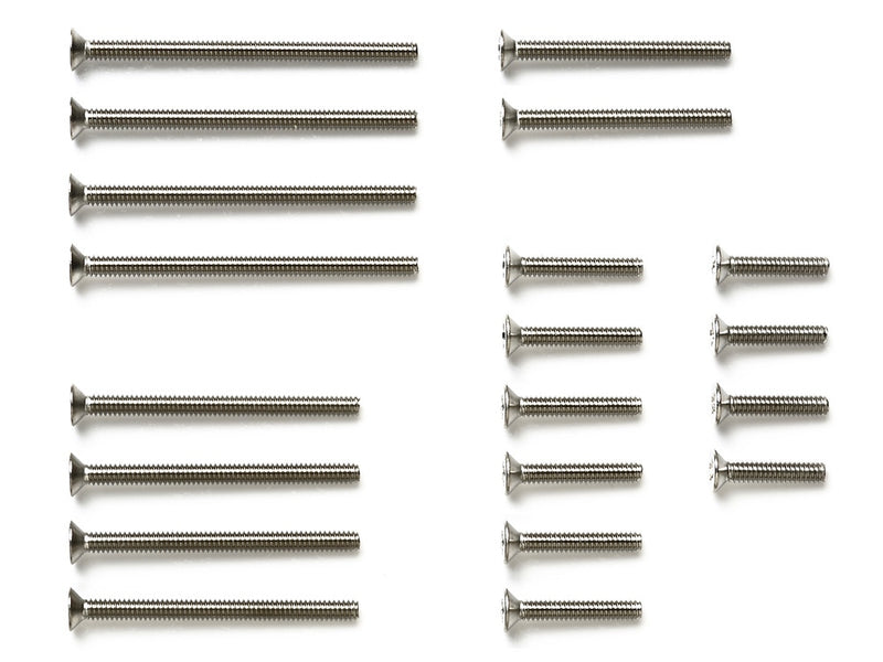 [15510] Stainless Steel Countersunk Screw Set (10/12/20/25/30 mm)
