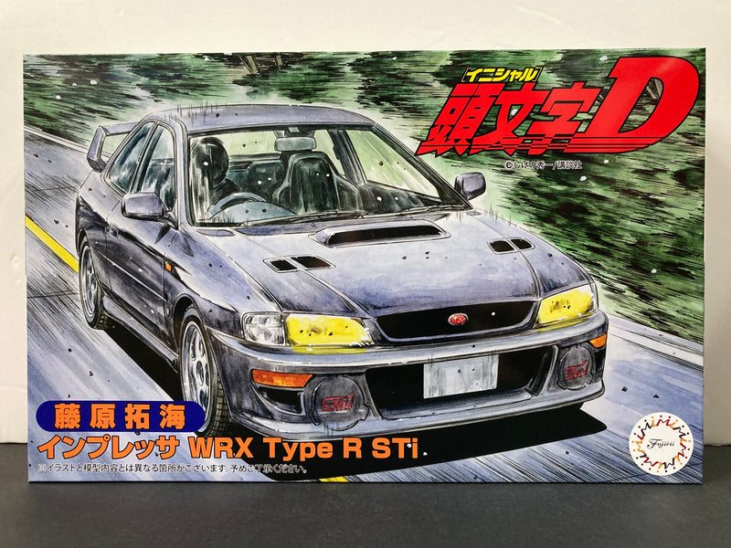 Initial D No. 18 Subaru Impreza WRX STi Coupe Type R Version V GC8 ~ Takumi Fujiwara