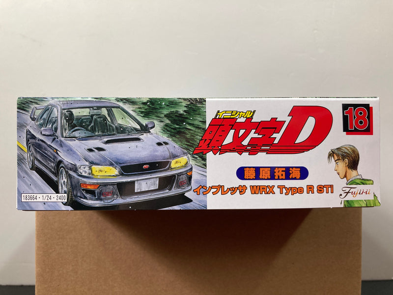 Initial D No. 18 Subaru Impreza WRX STi Coupe Type R Version V GC8 ~ Takumi Fujiwara