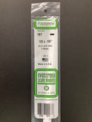 35 cm Opaque White Dimensional Strips Polystyrene 聚苯乙烯條