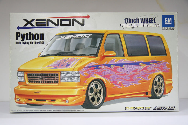 Excellent Box Series Chevrolet Astro Xenon Python Design with Work Euroline Design S2 Wheel Version