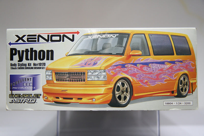 Excellent Box Series Chevrolet Astro Xenon Python Design with Work Euroline Design S2 Wheel Version