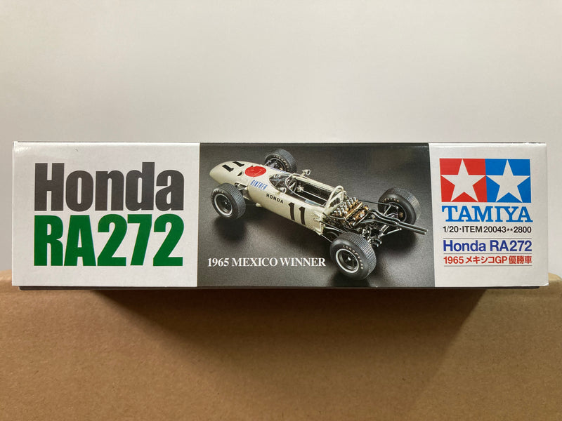 Tamiya 1/20 Scale Series No. 043 Honda RA272 ~ Year 1965 Mexico Winner Version