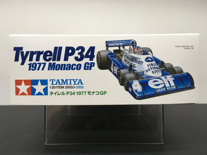 Tamiya 1/20 Scale Series No. 053 Tyrrell P34 ~ Year 1977 Monaco GP Version