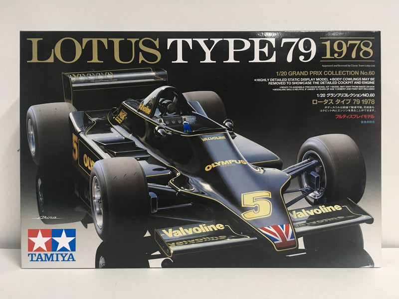 Tamiya 1/20 Scale Series No. 069 Lotus Type 79 1978 Version