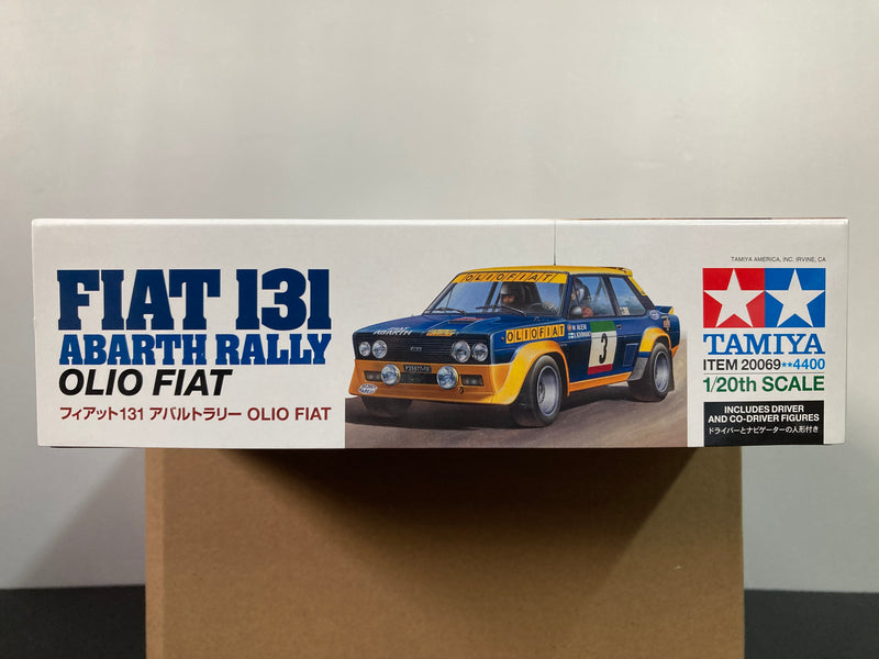 Tamiya 1/20 Scale Series No. 069 Fiat 131 Abarth Rally - Olio Fiat Version