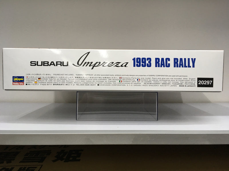 Subaru Impreza WRX STi WRC GC8 1993 WRC RAC Rally Version - Limited Edition