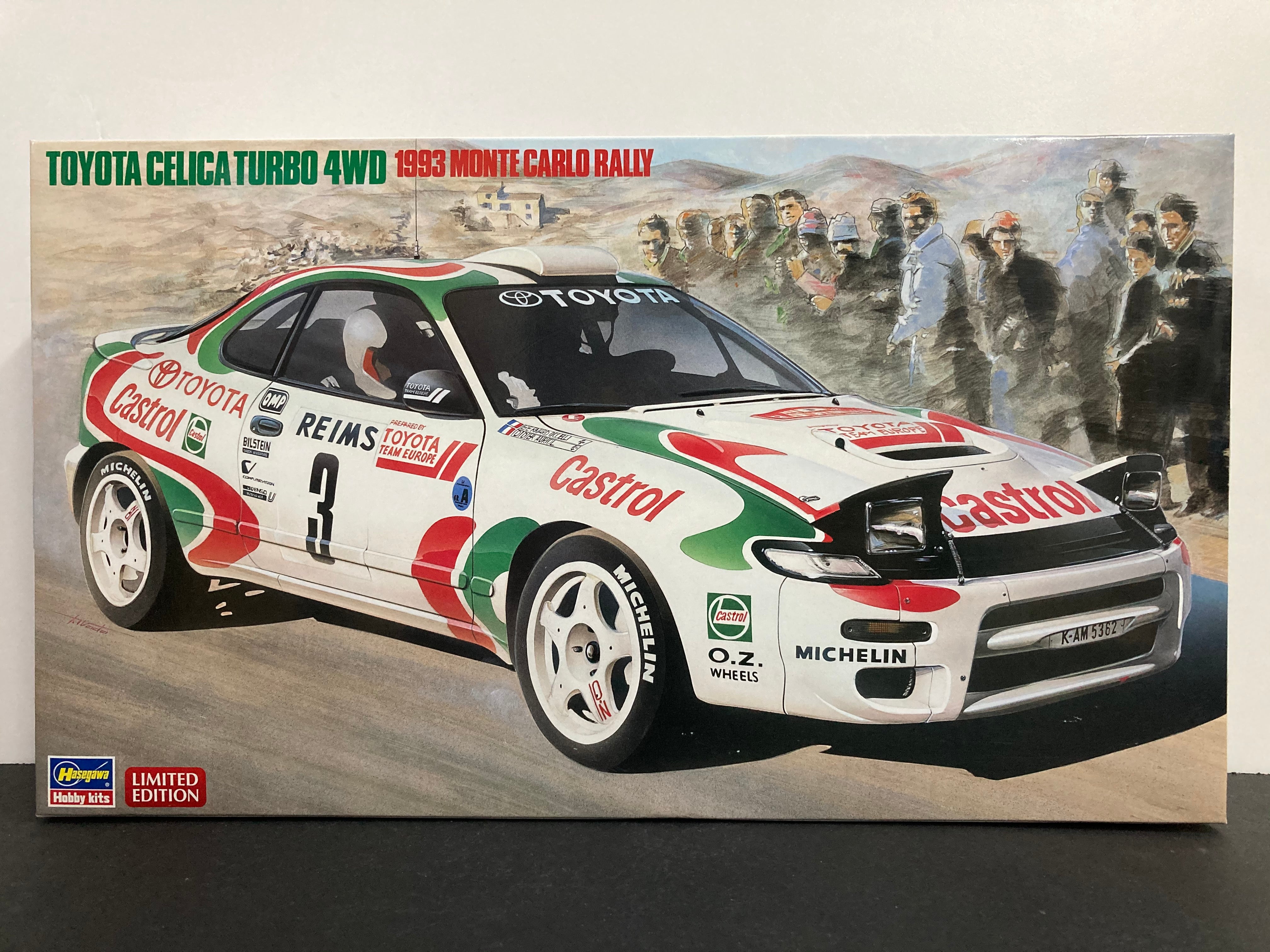 Toyota Celica GT-Four RC Turbo 4WD ST185 WRC 1993 Monte Carlo Rally Ve