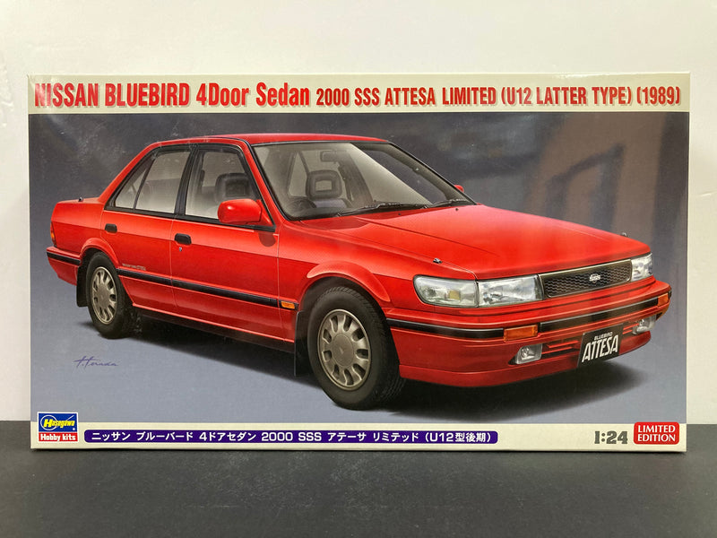 Nissan Bluebird 4 Doors Sedan 2000 SSS Attesa Limited U12 Year 1989 Kouki Later Type - Limited Edition