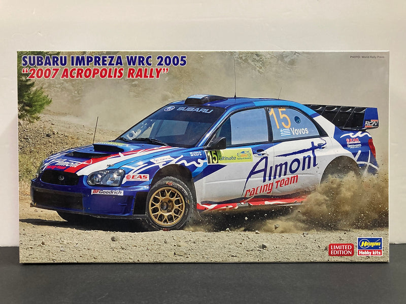 Subaru Impreza WRX STi WRC 2005 GDB Year 2007 BP Ultimate Acropolis Rally of Greece Version - Limited Edition