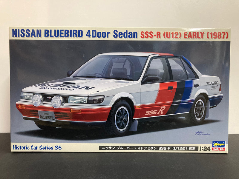 HC-35 Nissan Bluebird 4 Door Sedan SSS-R U12 Year 1987 Zenki Early Type