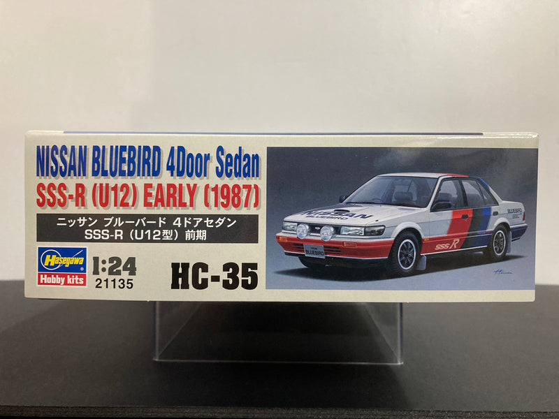 HC-35 Nissan Bluebird 4 Door Sedan SSS-R U12 Year 1987 Zenki Early Type