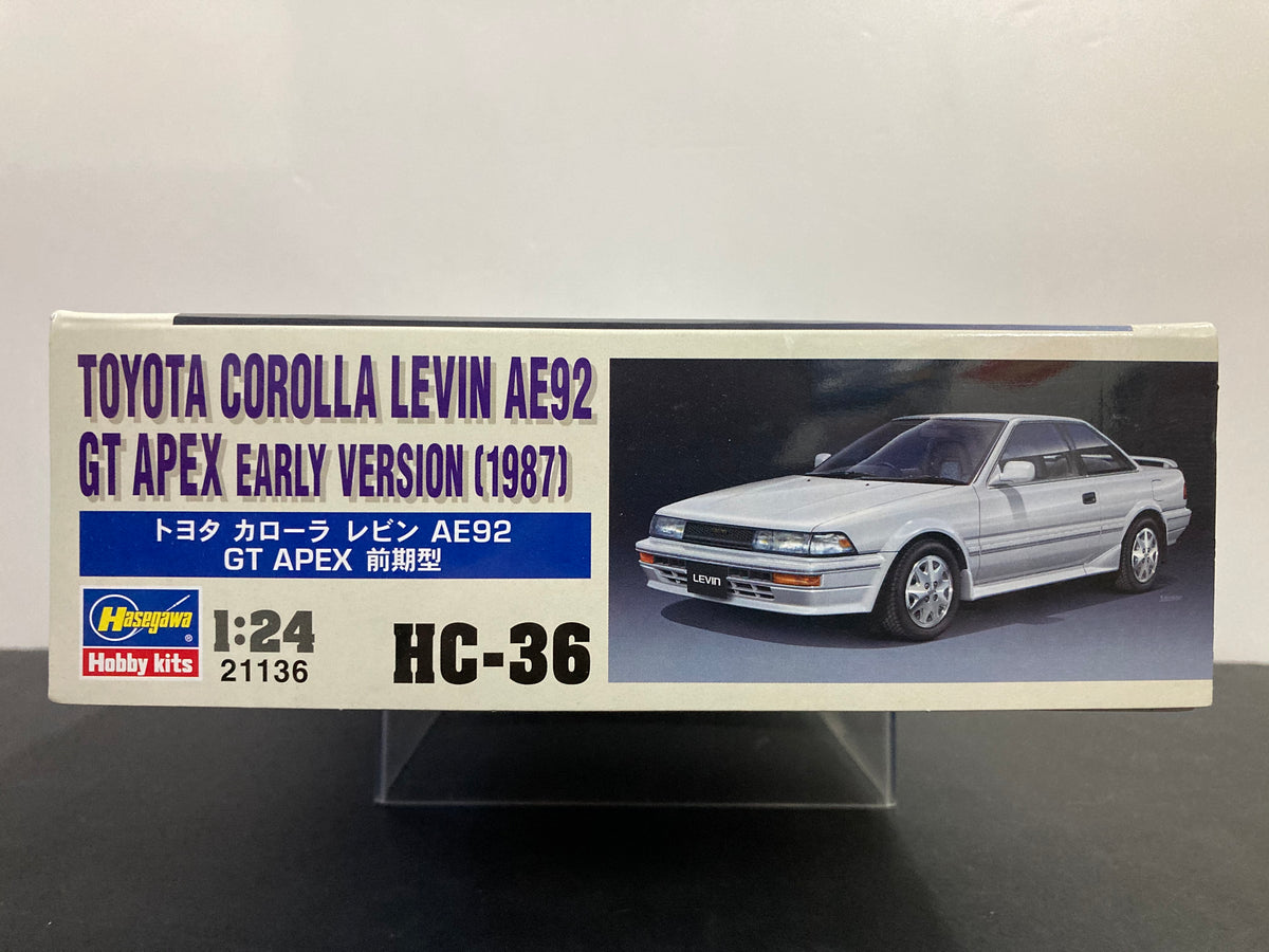HC-36 Toyota Corolla Levin AE92 GT Apex - Year 1987 Zenki Early Versio