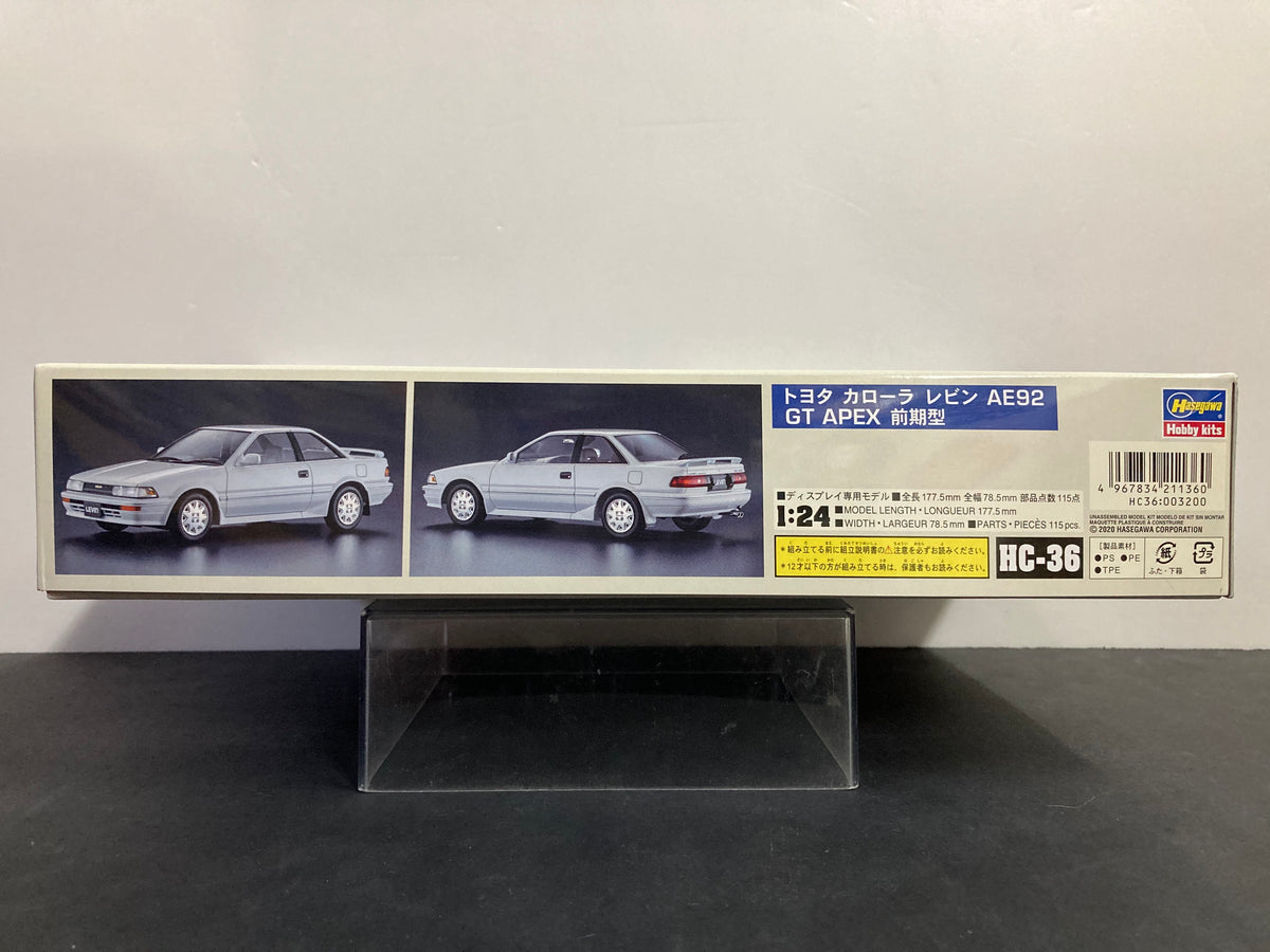 あずき HC-36 Toyota Corolla Levin AE92 GT Apex - Year 1987 Zenki Early Versio