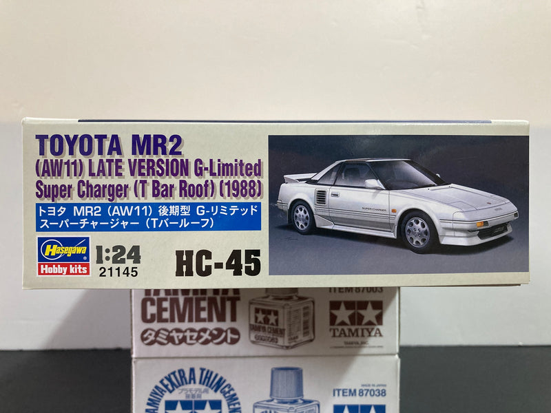 HC-45 Toyota MR2 G-Limited Super Charger T Bar Roof (AW11) 1988 Kouki Late Version