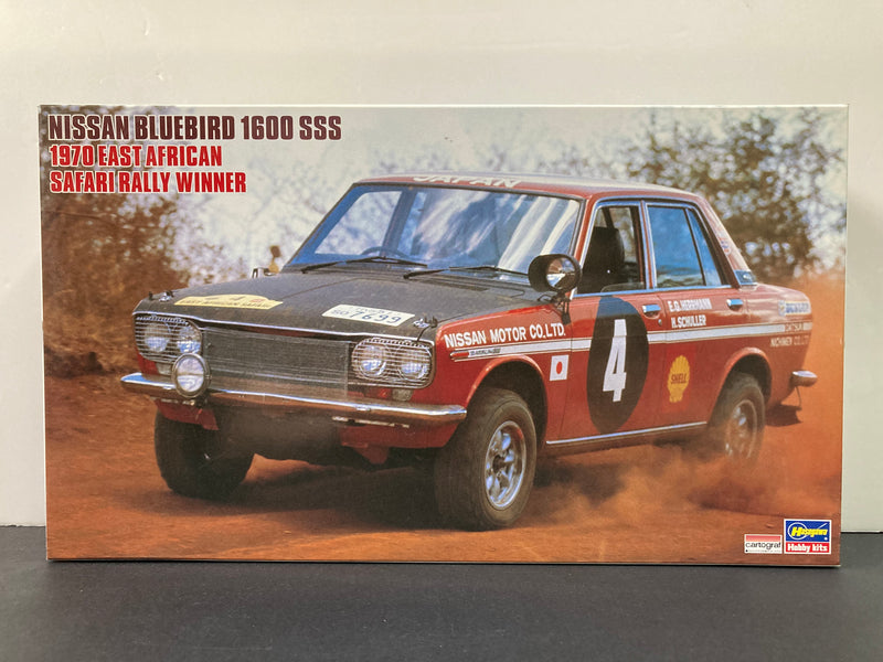HR-06 Nissan Bluebird 1600 SSS - Year 1970 East African Safari Rally Winner Version