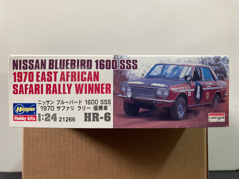 HR-06 Nissan Bluebird 1600 SSS - Year 1970 East African Safari Rally Winner Version
