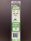 35 cm Opaque White Polystyrene Rods 聚苯乙烯圓棒 (實心)