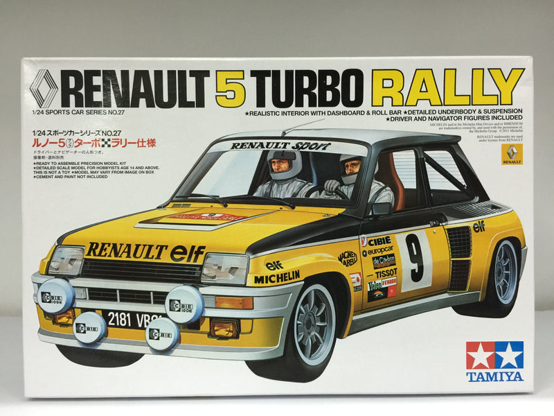 Tamiya No. 027 Renault 5 Turbo Rally Version WRC