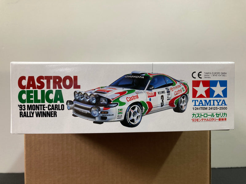 Tamiya No. 125 TTE Castrol Toyota Celica GT-Four RC ST185 ~ Year 1993 WRC Monte-Carlo Rally Winner Version