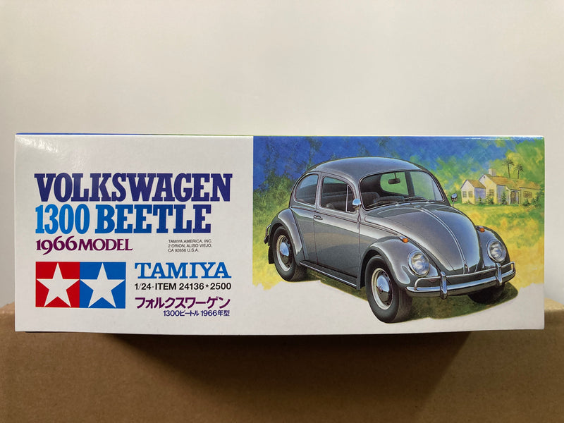 Tamiya No. 136 Volkswagen 1300 Beetle ~ Year 1966 Model