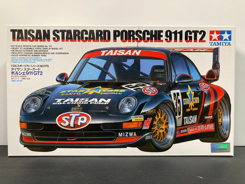 Tamiya No. 175 Team Taisan Starcard Porsche 911 GT2