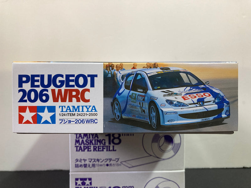 Tamiya No. 221 Peugeot 206 WRC ~ Year 1999 WRC Round 6 Tour de Corse Version