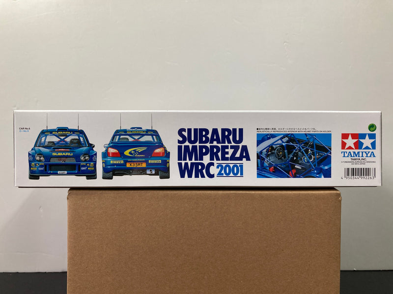 Tamiya No. 240 Subaru Impreza WRC GDB 2001 Monte-Carlo Rally Version
