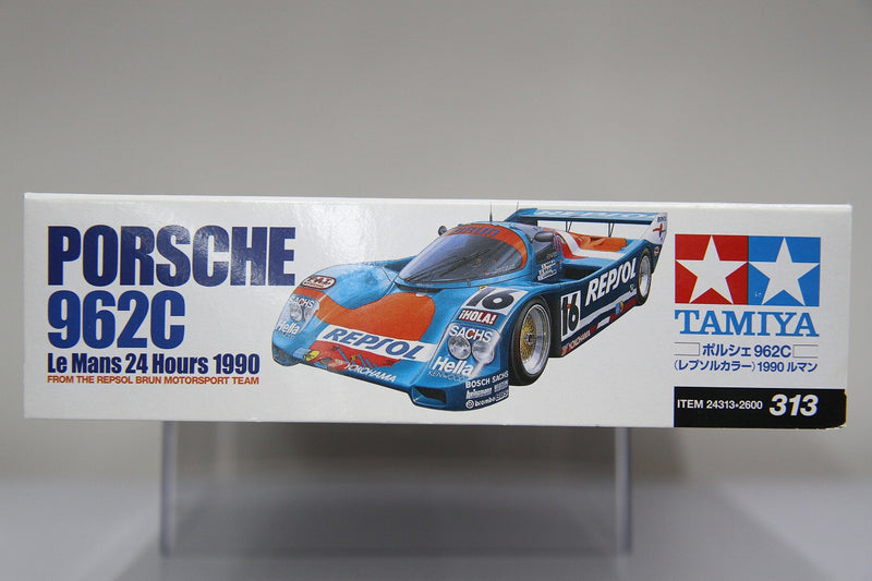 Tamiya No. 313 Porsche 962C Le Mans 24 Hours 1990 - Repsol Brun Motorsport Team Version