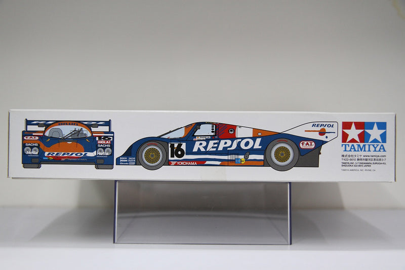 Tamiya No. 313 Porsche 962C Le Mans 24 Hours 1990 - Repsol Brun Motorsport Team Version