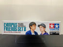 Tamiya No. 356 Campus Friends Set II includes 5 Figures and Scooter