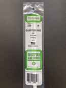 35 cm Opaque White Polystyrene Quarter Round Strips 聚苯乙烯四分圓條